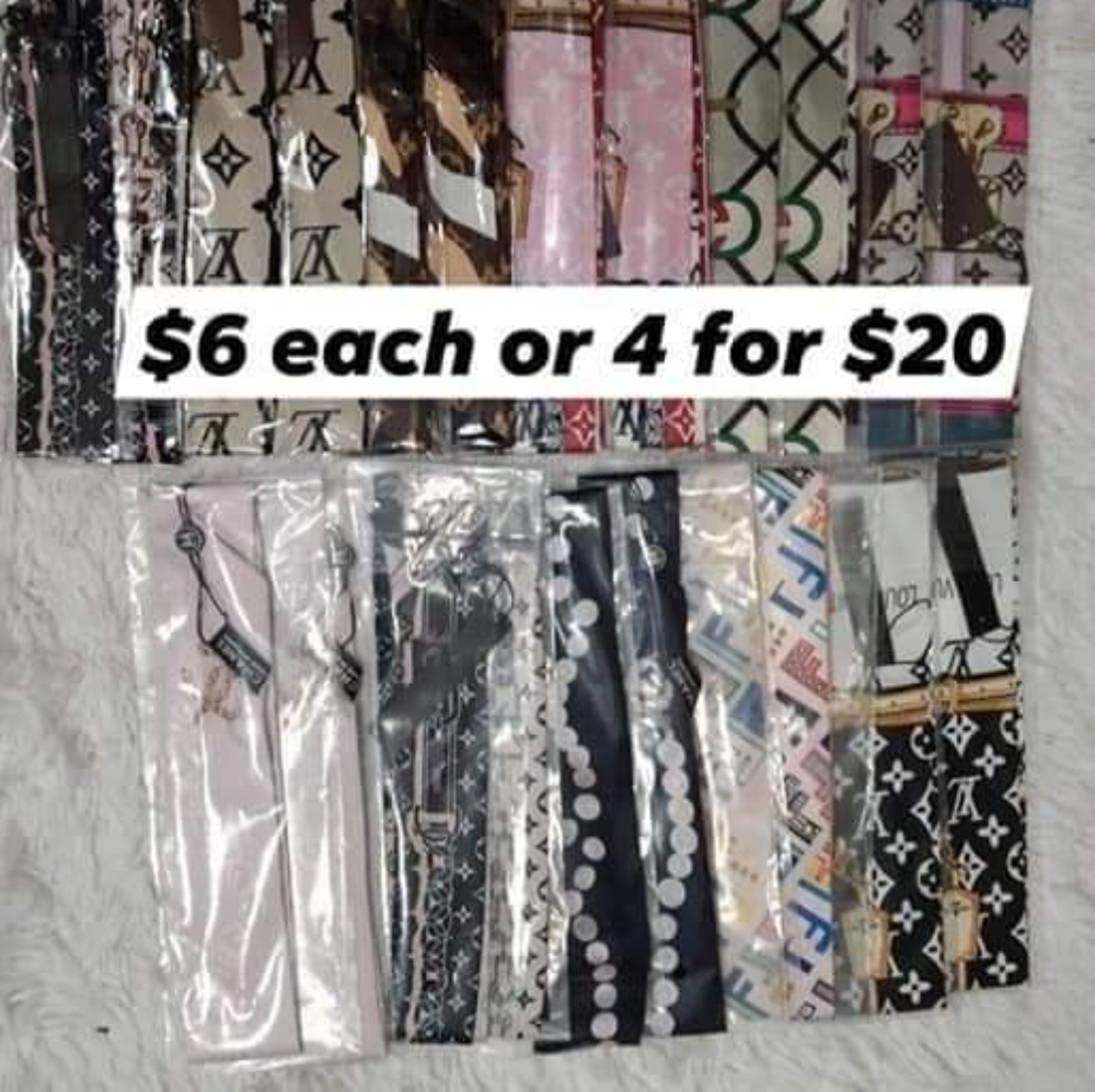 Headbands (tie back)